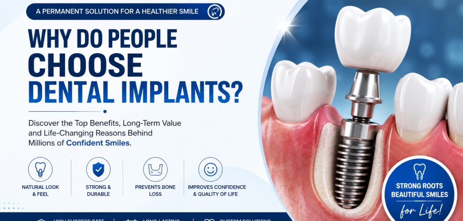 Why Do People Choose Dental Implants