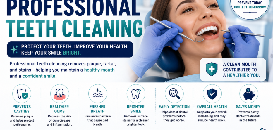 Benefits of Professional Teeth Cleaning: Why Regular Dental Cleanings Matter