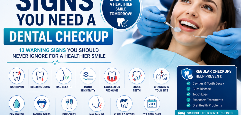 Signs You Need a Dental Checkup: Don't Ignore These Warning Signals
