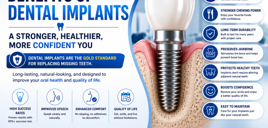 Benefits of Dental Implants: The Gold Standard for Tooth Replacement