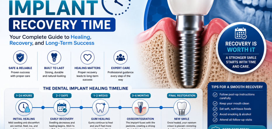 Dental Implant Recovery Time: What to Expect After Implant Surgery