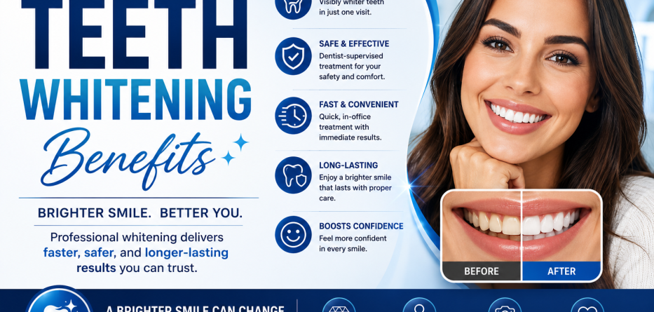 Professional Teeth Whitening Benefits: Why It's Worth the Investment