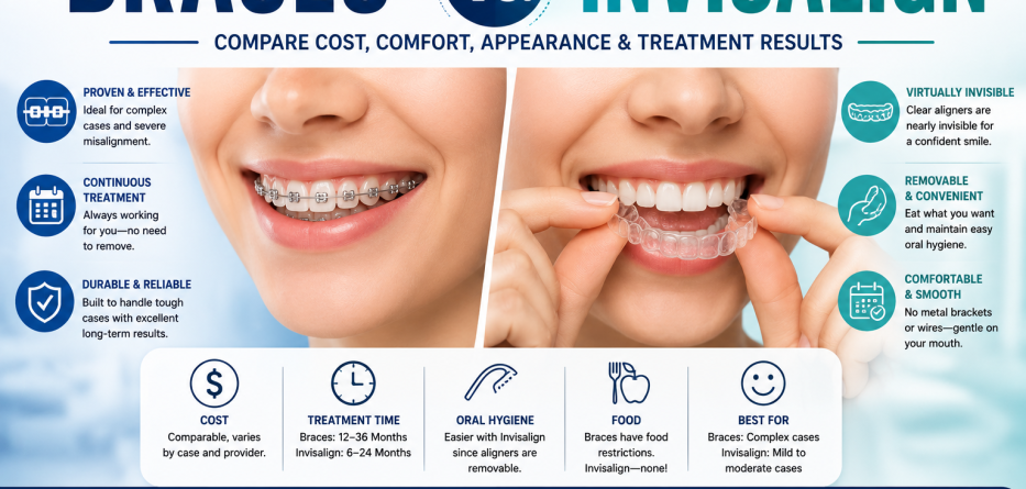 Braces vs. Invisalign: Which Orthodontic Treatment Is Right for You?