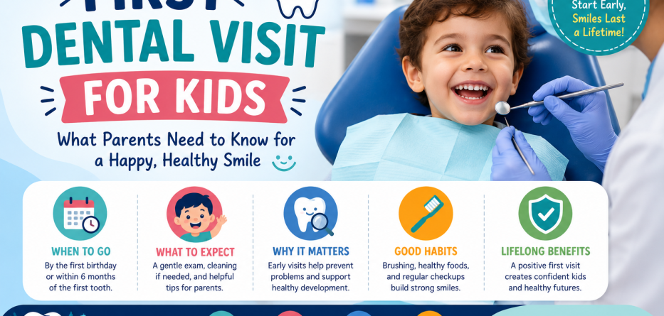 First Dental Visit for Kids: What Parents Need to Know
