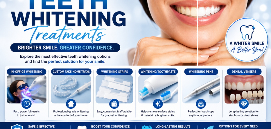 Best Teeth Whitening Treatments: Which Option Is Right for You?