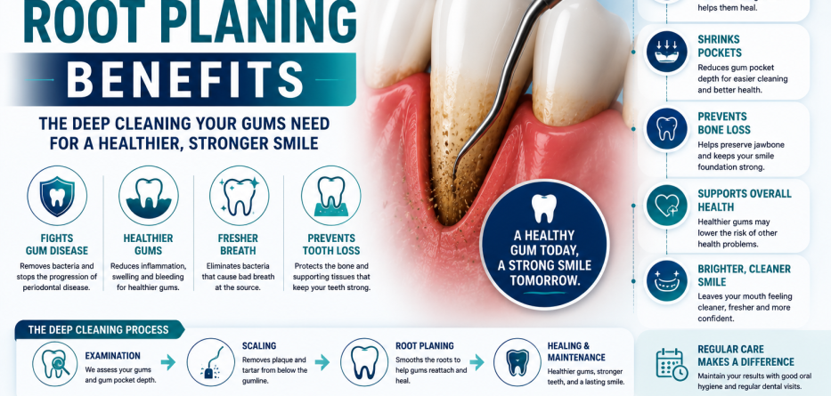 Scaling and Root Planing Benefits: Why Deep Cleaning Is Essential for Gum Health