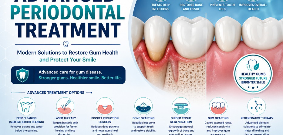 Advanced Periodontal Treatment: Modern Solutions for Severe Gum Disease