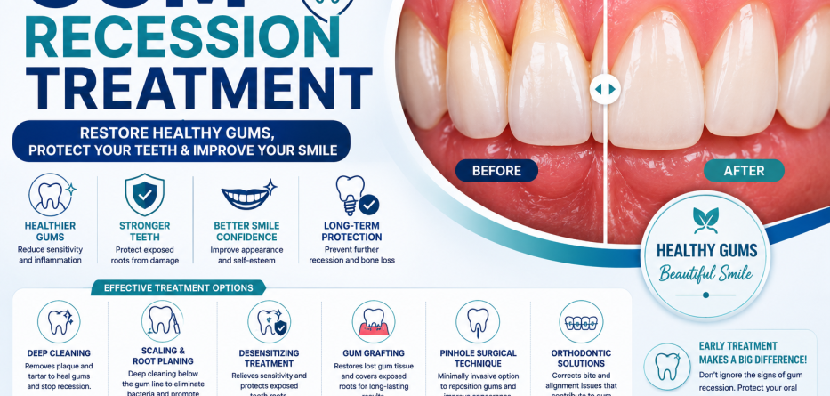Gum Recession Treatment: Causes, Symptoms, and Best Treatment Options