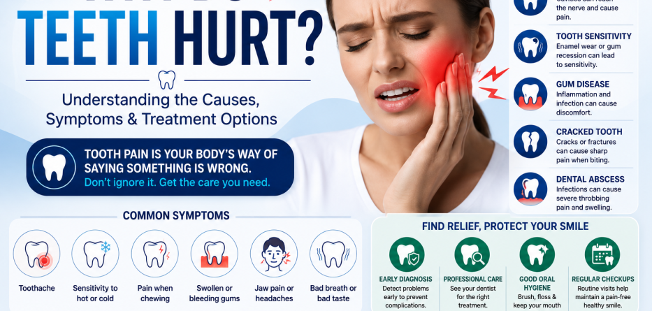 Why Do Teeth Hurt? Common Causes, Symptoms, and Treatments