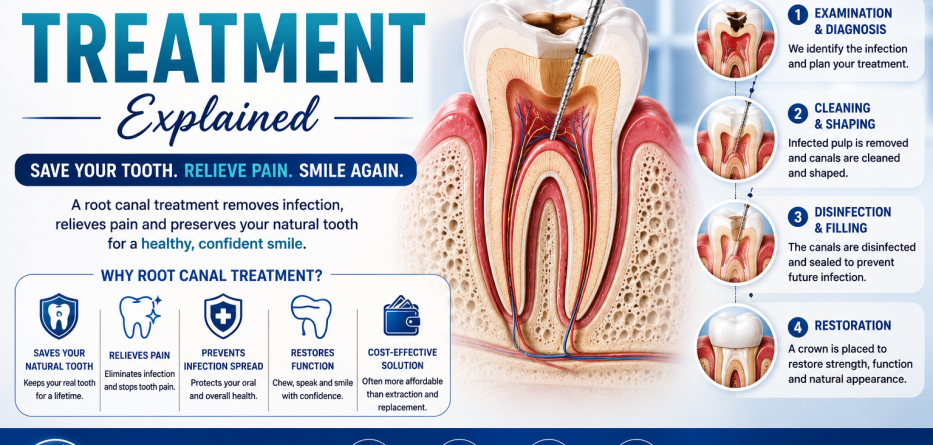 Root Canal Treatment Explained: Procedure, Benefits, Recovery & Myths