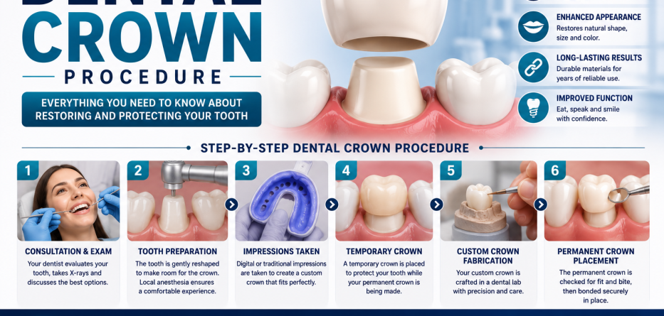 Dental Crown Procedure: Step-by-Step Guide to Restoring Your Smile
