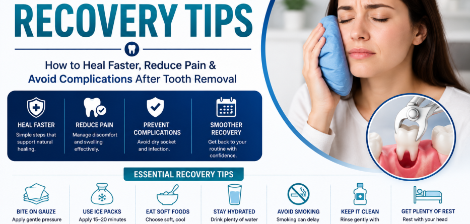 Tooth Extraction Recovery Tips: How to Heal Faster and Avoid Complications