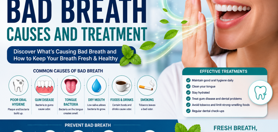 Bad Breath Causes and Treatment: Everything You Need to Know