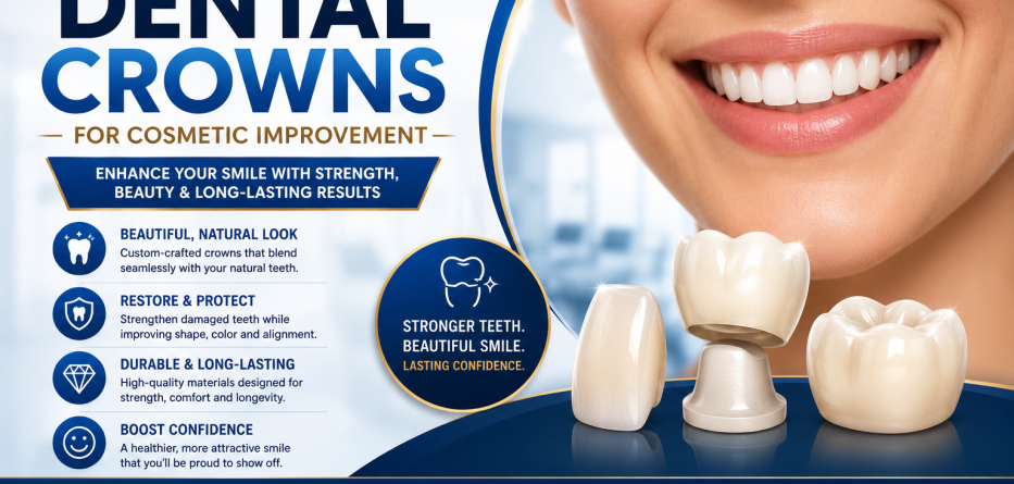Dental Crowns for Cosmetic Improvement: Transforming Your Smile with Confidence