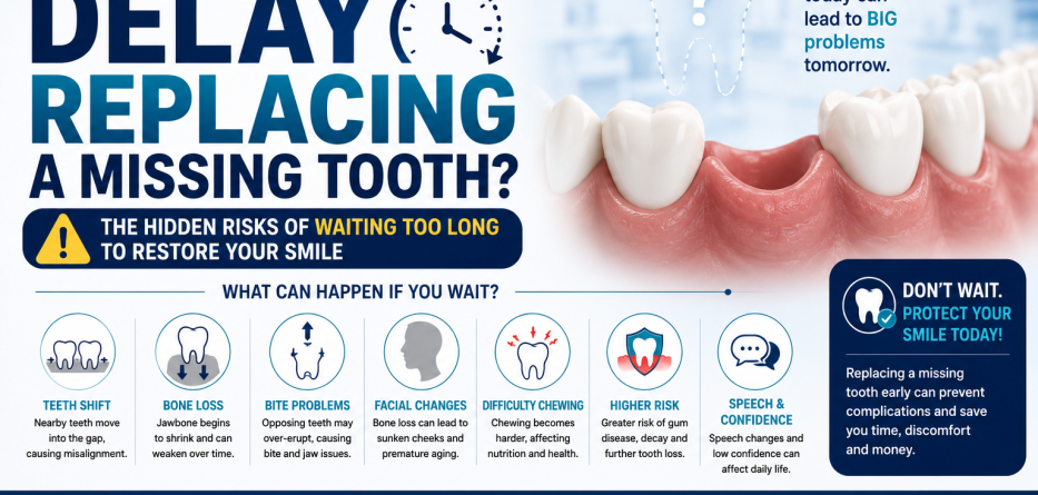 What Happens If You Delay Replacing a Missing Tooth?