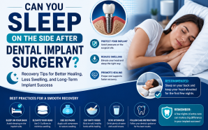 Can You Sleep on the Side After Dental Implant Surgery?