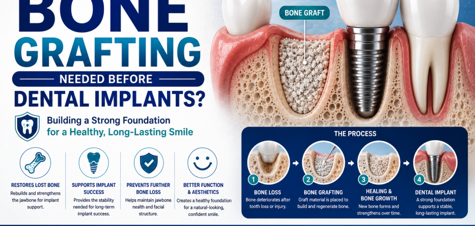 Why Is Bone Grafting Needed Before Dental Implants?