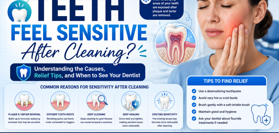 Why Do Teeth Feel Sensitive After Cleaning?