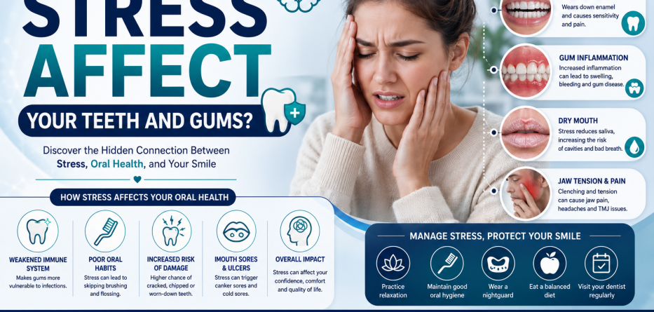 Can Stress Affect Your Teeth and Gums?