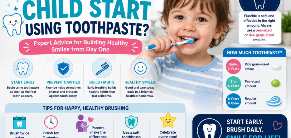 When Should a Child Start Using Toothpaste?