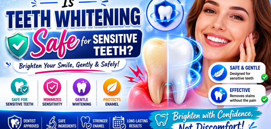 Is Teeth Whitening Safe for Sensitive Teeth?