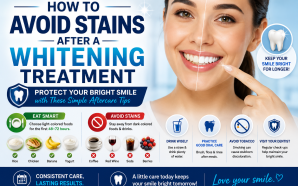 How to Avoid Stains After a Whitening Treatment