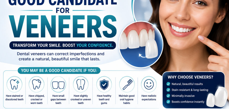 Signs You Are a Good Candidate for Veneers