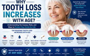 Why Tooth Loss Increases With Age: Causes, Risks