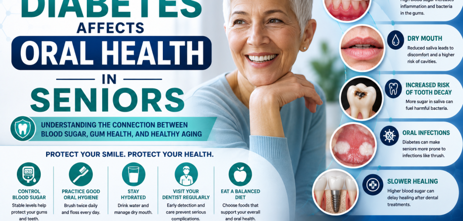 How Diabetes Affects Oral Health in Seniors