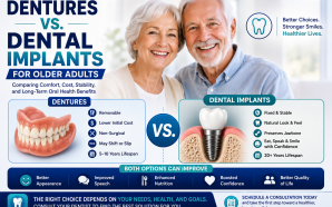 Dentures vs. Dental Implants for Older Adults: Which Is Better?