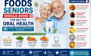 Foods Seniors Should Avoid for Better Oral Health