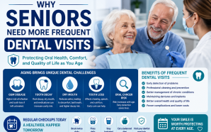 Why Seniors Need More Frequent Dental Visits
