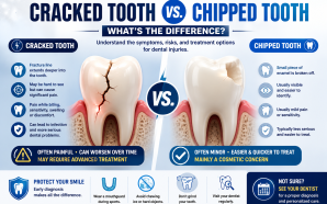 Cracked Tooth vs. Chipped Tooth: What's the Difference?
