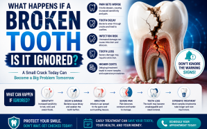 What Happens If a Broken Tooth Is it ignored?