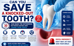 You Saved a Knocked-Out Tooth? What to Do Immediately