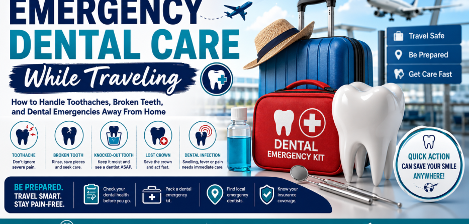 Emergency Dental Care While Traveling: What to Do When Dental Problems Strike Away from Home