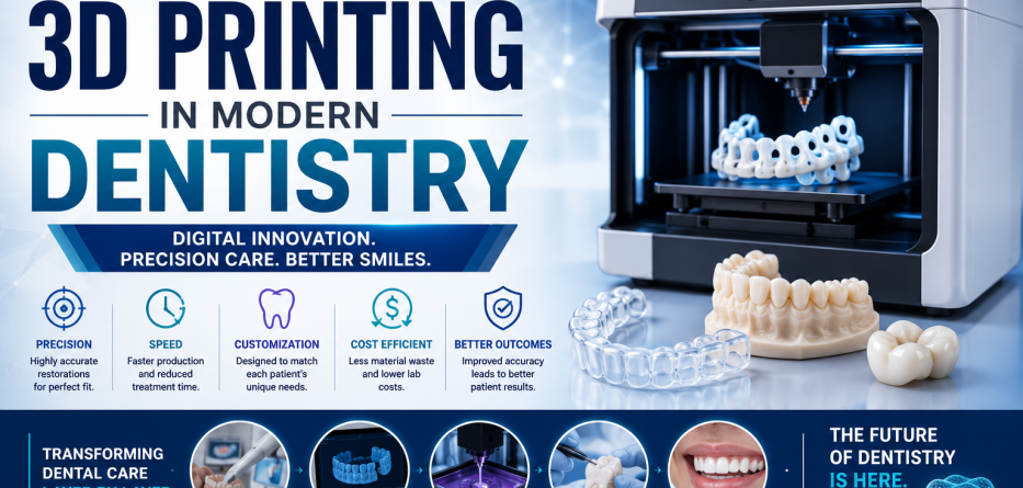 3D Printing in Modern Dentistry: Revolutionizing Dental Care