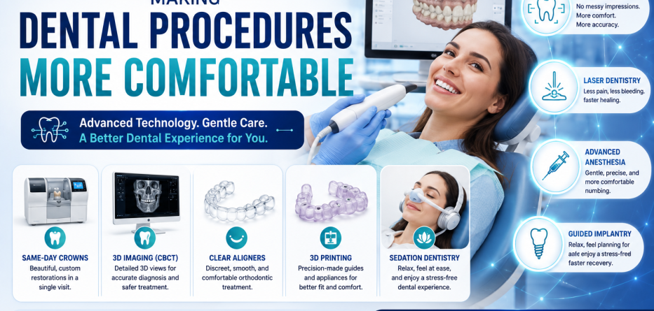 New Technologies Making Dental Procedures More Comfortable