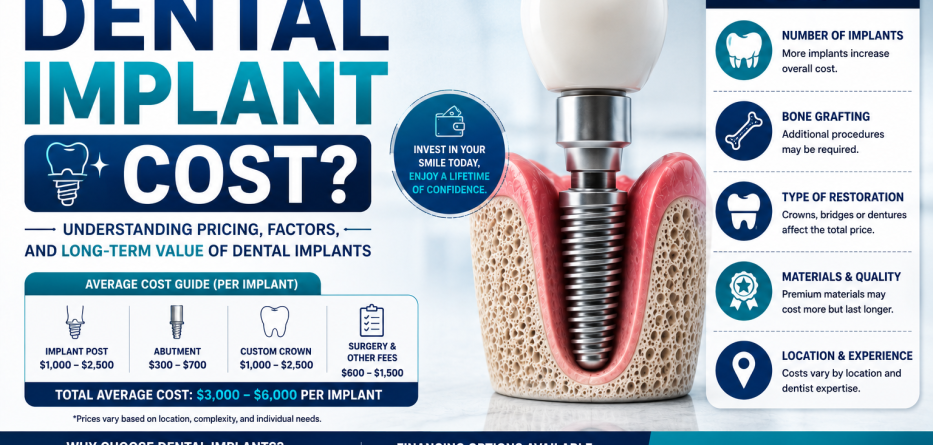 How Much Does a Dental Implant Cost? A Complete Cost Breakdown