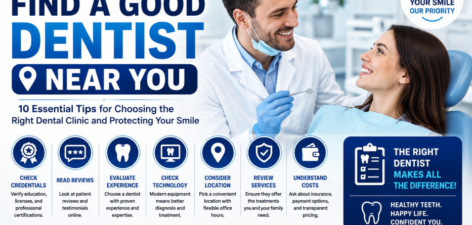 How to Find a Good Dentist Near You: A Complete Guide