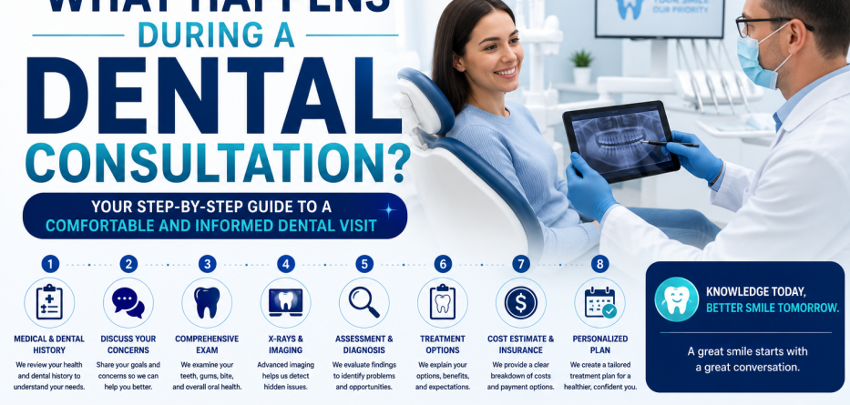 What Happens During a Dental Consultation? A Step-by-Step Guide