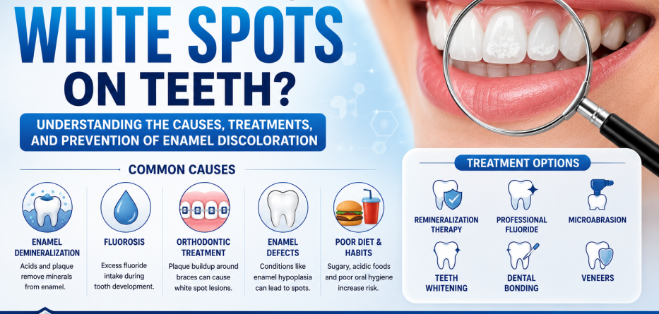 What Causes White Spots on Teeth? Causes, Treatments, and Prevention