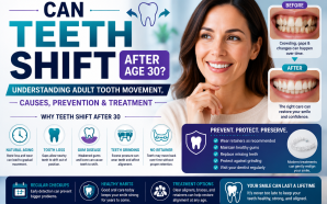 Can Teeth Shift After Age 30? Causes, Prevention, and Treatment Options