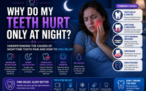 Why Do My Teeth Hurt Only at Night? Causes, Treatments, and Prevention Tips