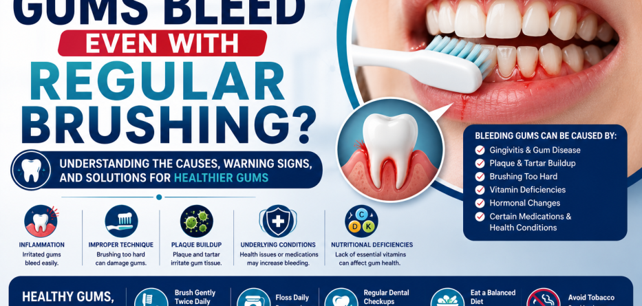 Why Do Gums Bleed Even with Regular Brushing?