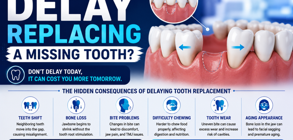 What Happens If You Delay Replacing a Missing Tooth?