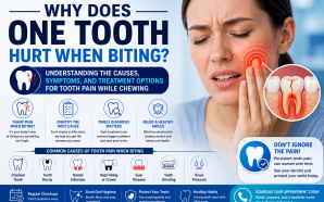 Why Does One Tooth Hurt When Biting? Causes, Treatment, and When to See a Dentist