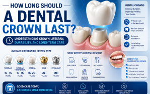 How Long Should a Dental Crown Last? Lifespan, Factors & Care Tips