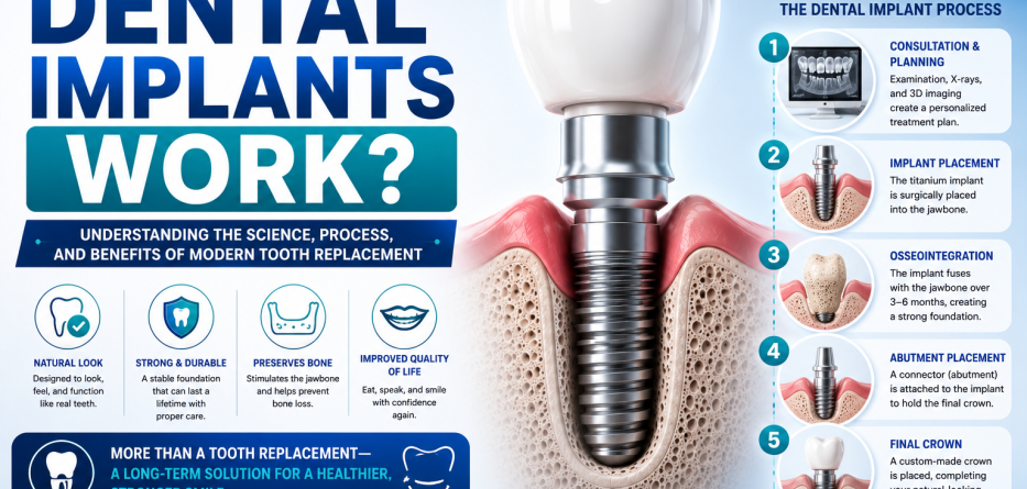 How Do Dental Implants Work? A Complete Guide to Replacing Missing Teeth