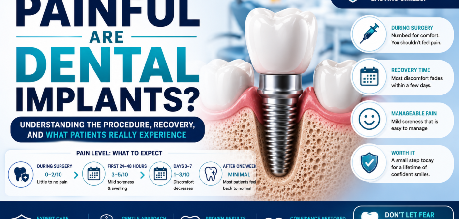 How Painful Are Dental Implants? What Patients Can Really Expect